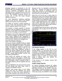 MP6532GF Datasheet Page 15