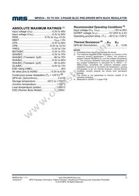 MP6534GU-P Datasheet Page 3