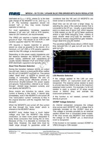 MP6534GU-P Datasheet Page 19