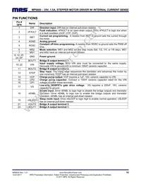 MP6600GR-P Datasheet Page 10