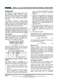 MP6601GF Datasheet Page 10