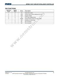 MP6901DS-LF Datasheet Page 5