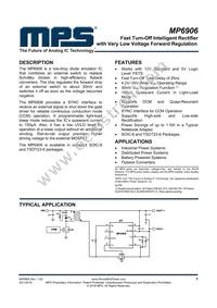 MP6906GJ-P Datasheet Cover