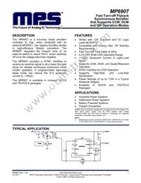 MP6907GS-Z Datasheet Cover