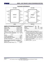 MP6907GS-Z Datasheet Page 3
