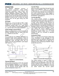 MP6924GS Datasheet Page 10