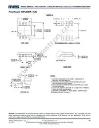 MP6924GS Datasheet Page 15