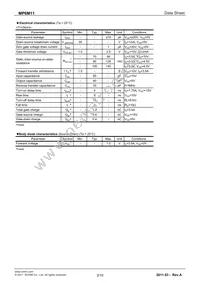 MP6M11TCR Datasheet Page 2