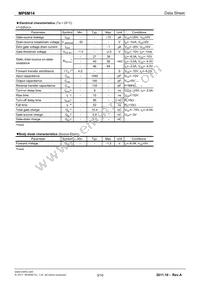MP6M14TCR Datasheet Page 3
