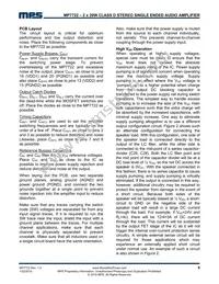 MP7722DF-LF Datasheet Page 9