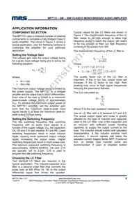 MP7731DF-LF Datasheet Page 6