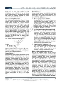 MP7731DF-LF Datasheet Page 7