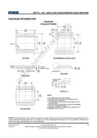 MP7731DF-LF Datasheet Page 9