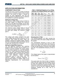 MP7740DN-LF Datasheet Page 8