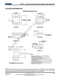 MP7740DN-LF Datasheet Page 12