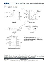 MP7747DQ-LF-P Datasheet Page 14