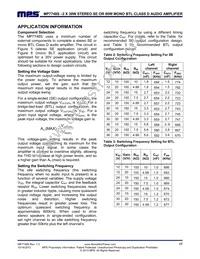 MP7748SGF Datasheet Page 17