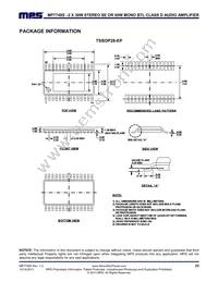 MP7748SGF Datasheet Page 23