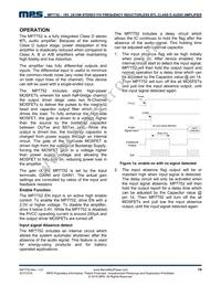 MP7752GF Datasheet Page 14