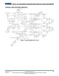 MP7752GF Datasheet Page 19