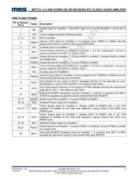 MP7770GFR Datasheet Page 7