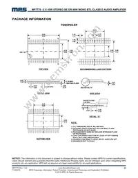 MP7770GFR Datasheet Page 23