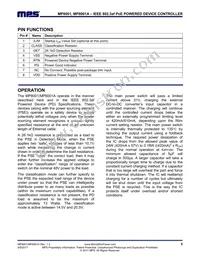 MP8001DS-LF Datasheet Page 5