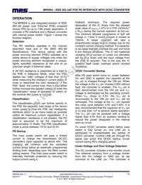 MP8004GQW-P Datasheet Page 13