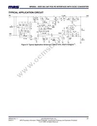 MP8004GQW-P Datasheet Page 21