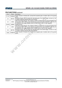 MP8049SDU-LF-P Datasheet Page 6