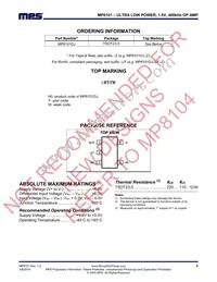 MP8101DJ-LF-P Datasheet Page 2