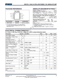 MP8103DK-LF-P Datasheet Page 2