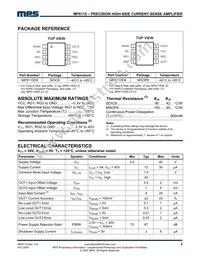 MP8110DK-LF Datasheet Page 2