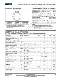 MP8130DJ-LF-P Datasheet Page 2