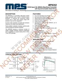 MP8352DL-LF-P Datasheet Cover