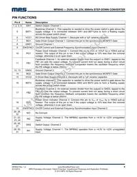 MP8642DU-LF-P Datasheet Page 4