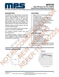 MP8709EN-LF Datasheet Cover