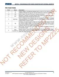 MP8709EN-LF Datasheet Page 4