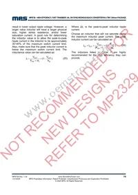 MP8736DL-LF-P Datasheet Page 19