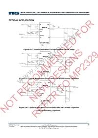 MP8736DL-LF-P Datasheet Page 21