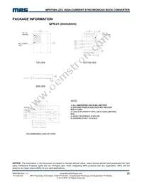 MP8758HGL-P Datasheet Page 23