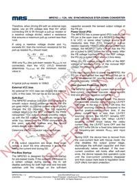 MP8763GLE-P Datasheet Page 15