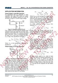 MP8763GLE-P Datasheet Page 17