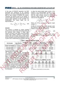 MP8764GLE-P Datasheet Page 20