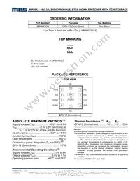 MP8843GG-P Datasheet Page 2