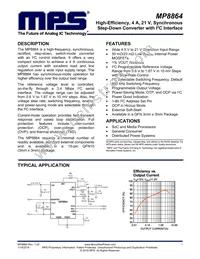 MP8864GQ-P Datasheet Cover