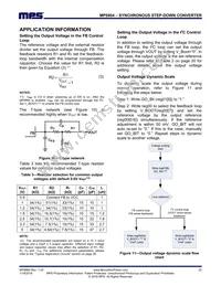 MP8864GQ-P Datasheet Page 22