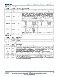 MP8867GLE-P Datasheet Page 20