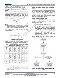 MP8867GLE-P Datasheet Page 21