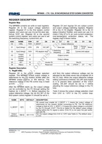 MP8869GL-P Datasheet Page 23